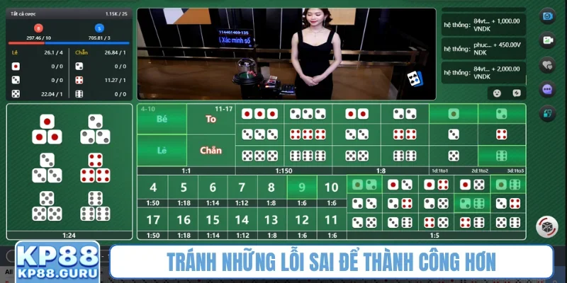 Tránh những lỗi sai để thành công hơn